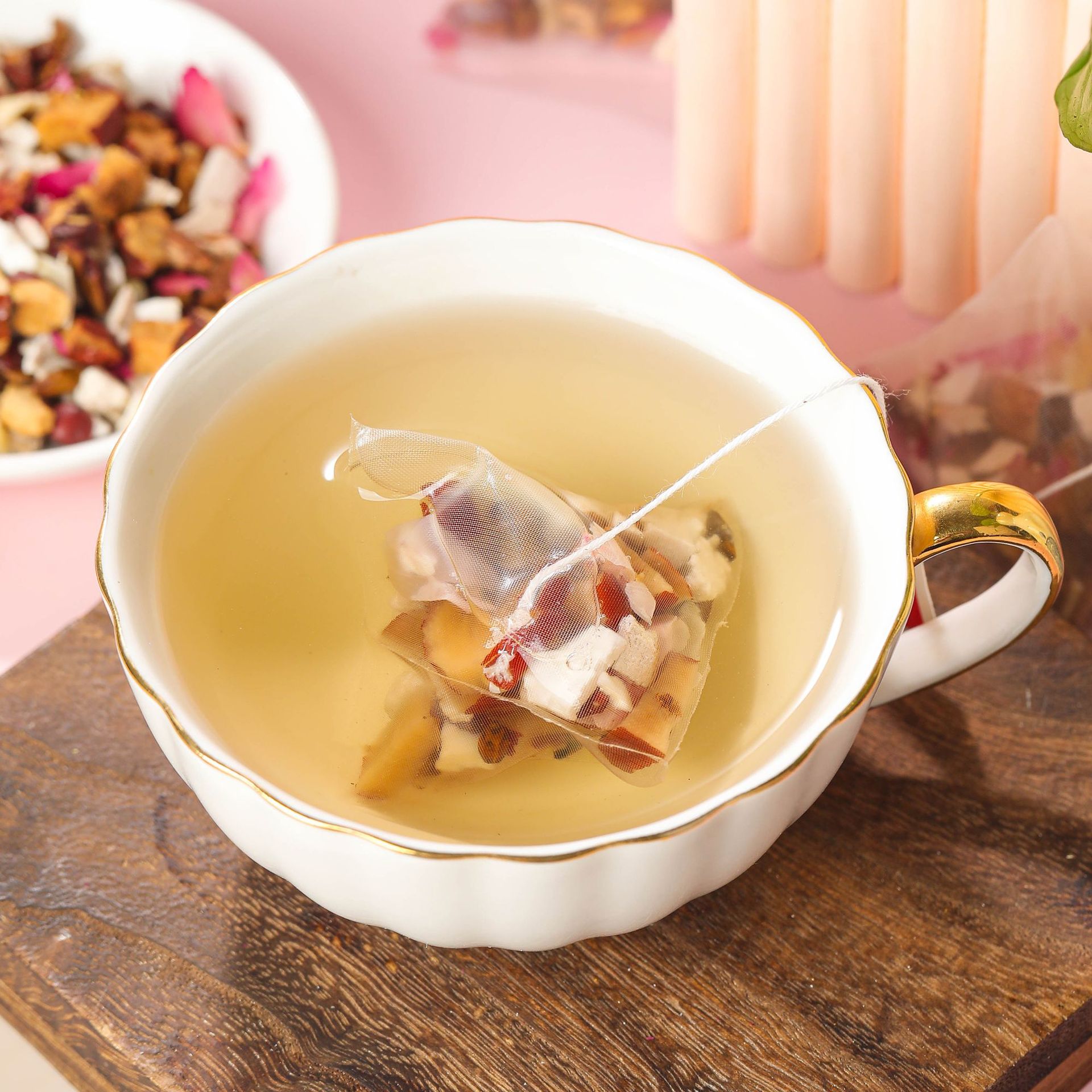 Red Bean and Coix Seed Tea